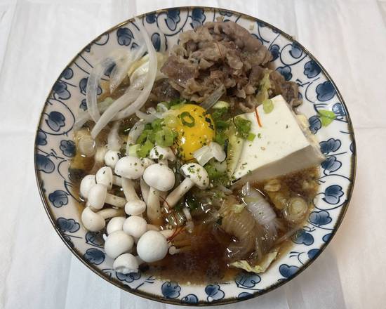 Order Beef Sukiyaki Pot food online from Izaka Donburi store, Falls Church on bringmethat.com