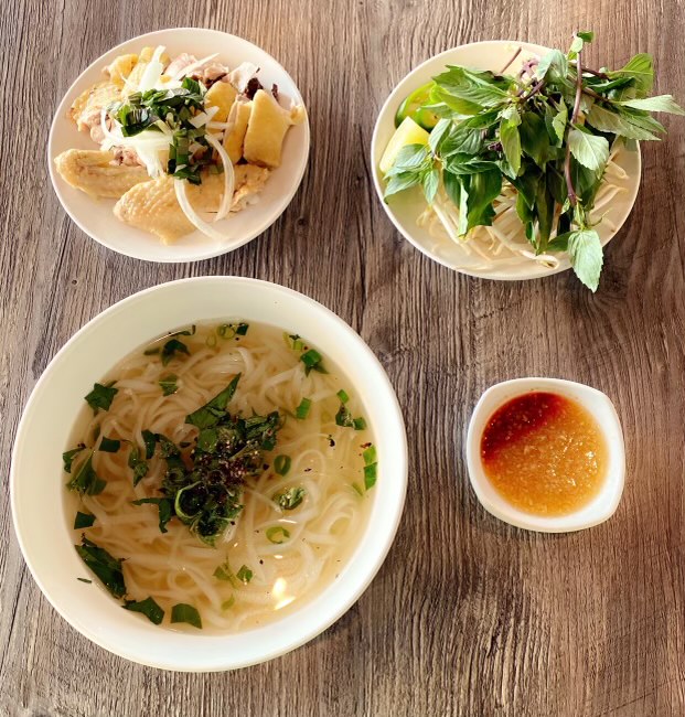 Order Pho Ga food online from Saigonview Tea Cafe store, Santa Ana on bringmethat.com