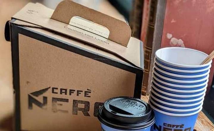 Order Box of Brewed Coffee food online from Caffe Nero store, Boston on bringmethat.com