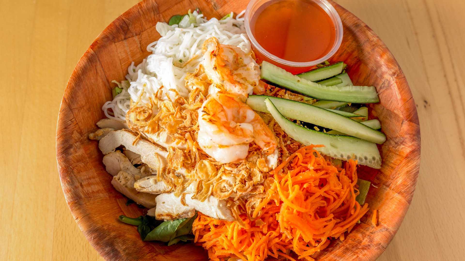 Order Vietnamese Salad  food online from Ocean Cafe Long Branch store, Long Branch on bringmethat.com