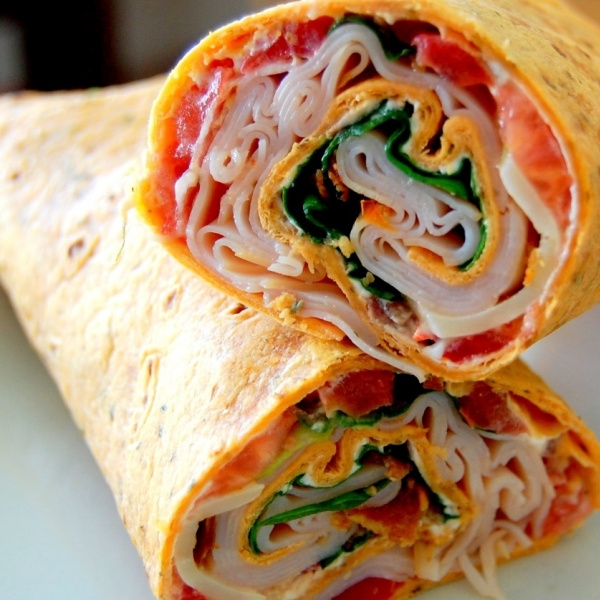 Order Italian Wrap with Fries food online from Little Slice of NY store, Camden on bringmethat.com