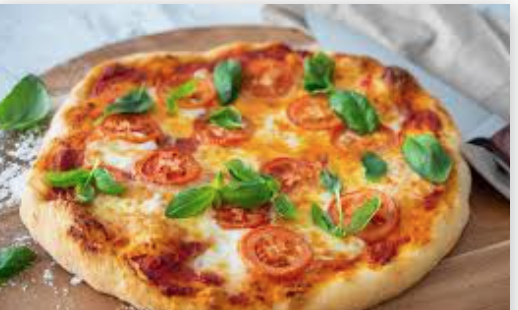 Order Margherita Pizza food online from Fat Tomato Pizza store, Rancho Palos Verdes on bringmethat.com