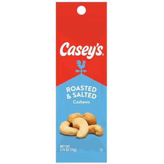 Order Casey's Roasted & Salted Cashew Tube 2.75oz food online from Casey's General Store store, Omaha on bringmethat.com