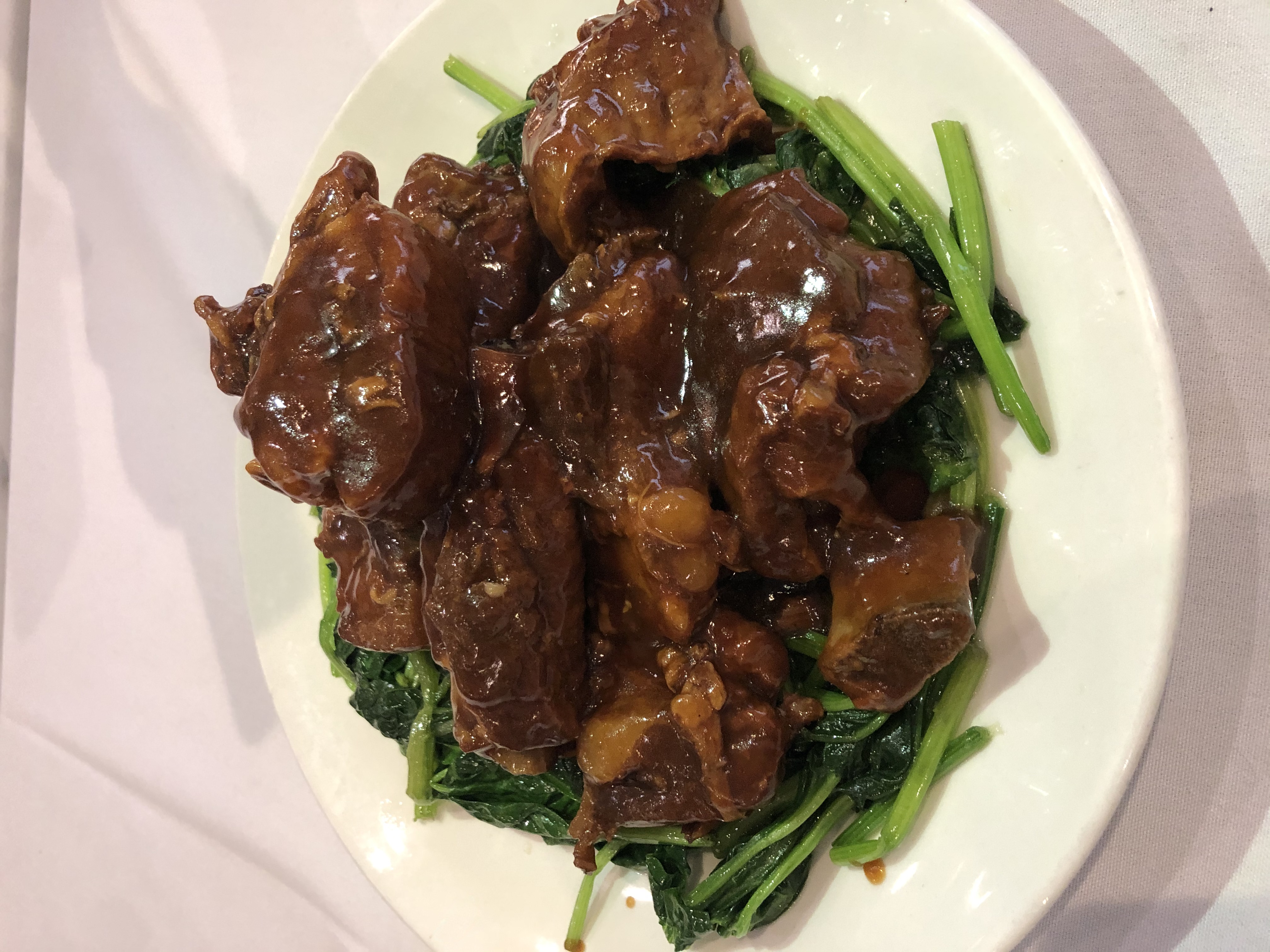 Order 49. Spareribs in Brown Sauce food online from Jiang Nan Spring store, Alhambra on bringmethat.com