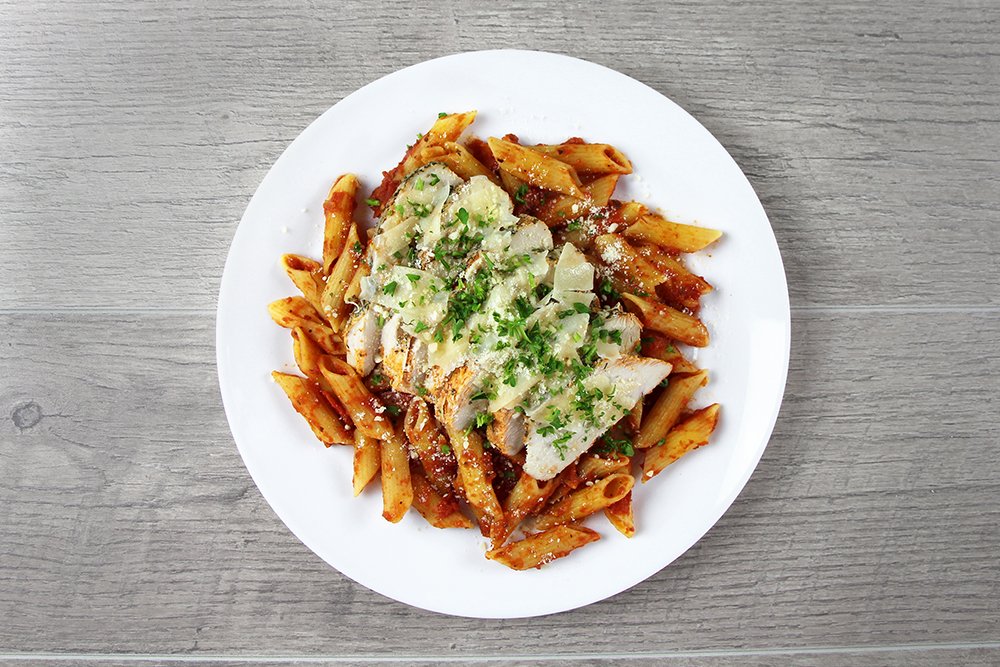 Order Chicken Parmesan food online from Eat Fit Go Healthy Foods store, Omaha on bringmethat.com