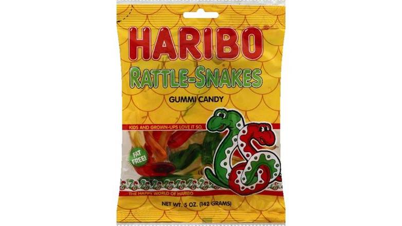 Order Haribo Rattle Snakes Gummy Candy food online from Red Roof Market store, Lafollette on bringmethat.com