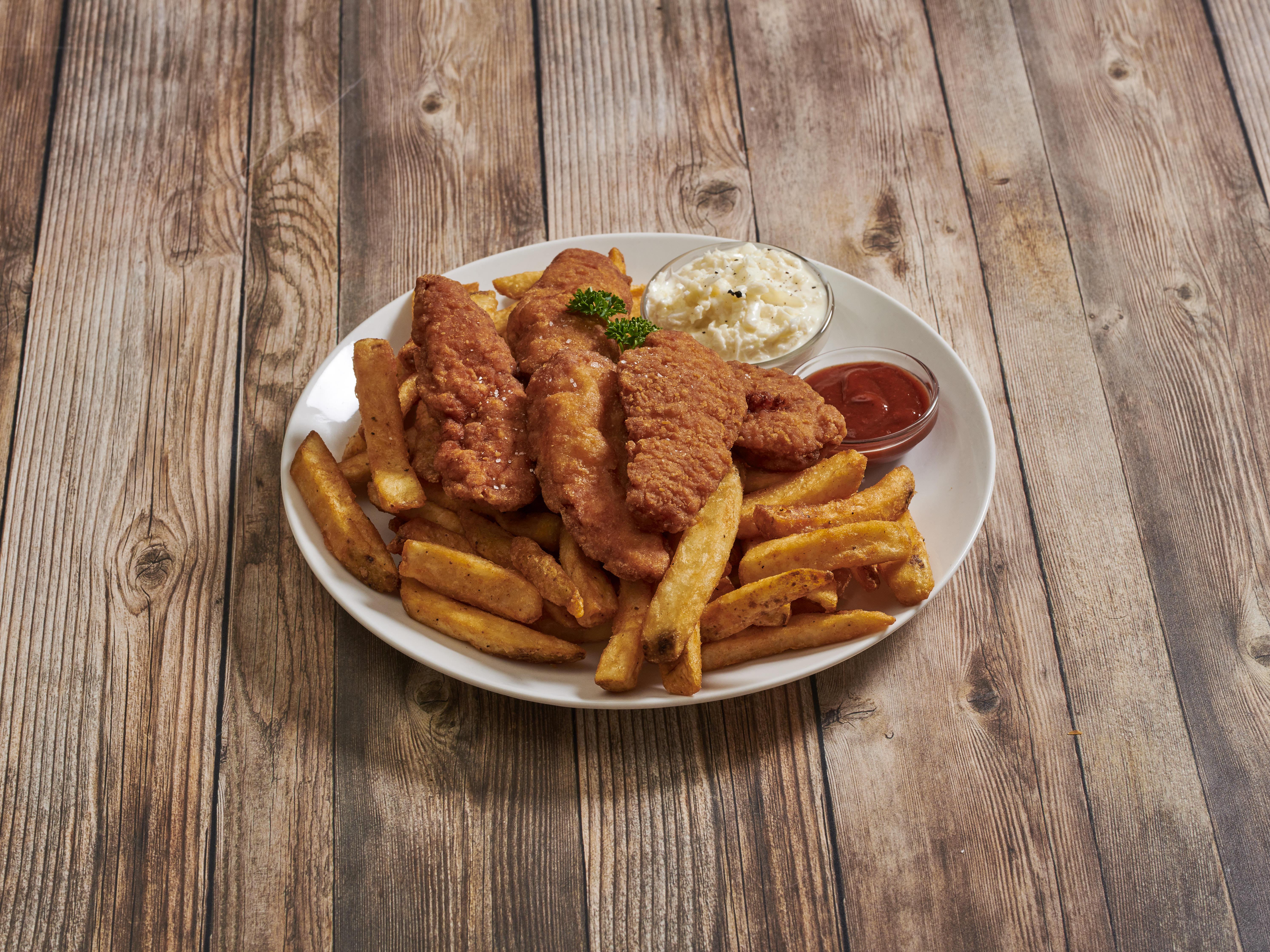 Order Chicken Finger Platter food online from Armando's Express Pizza store, Whitehall on bringmethat.com
