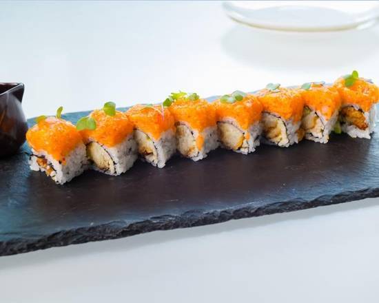 Order Crispy Chilean Sea Bass Roll food online from Fushimi Japanese Cuisine store, Brooklyn on bringmethat.com