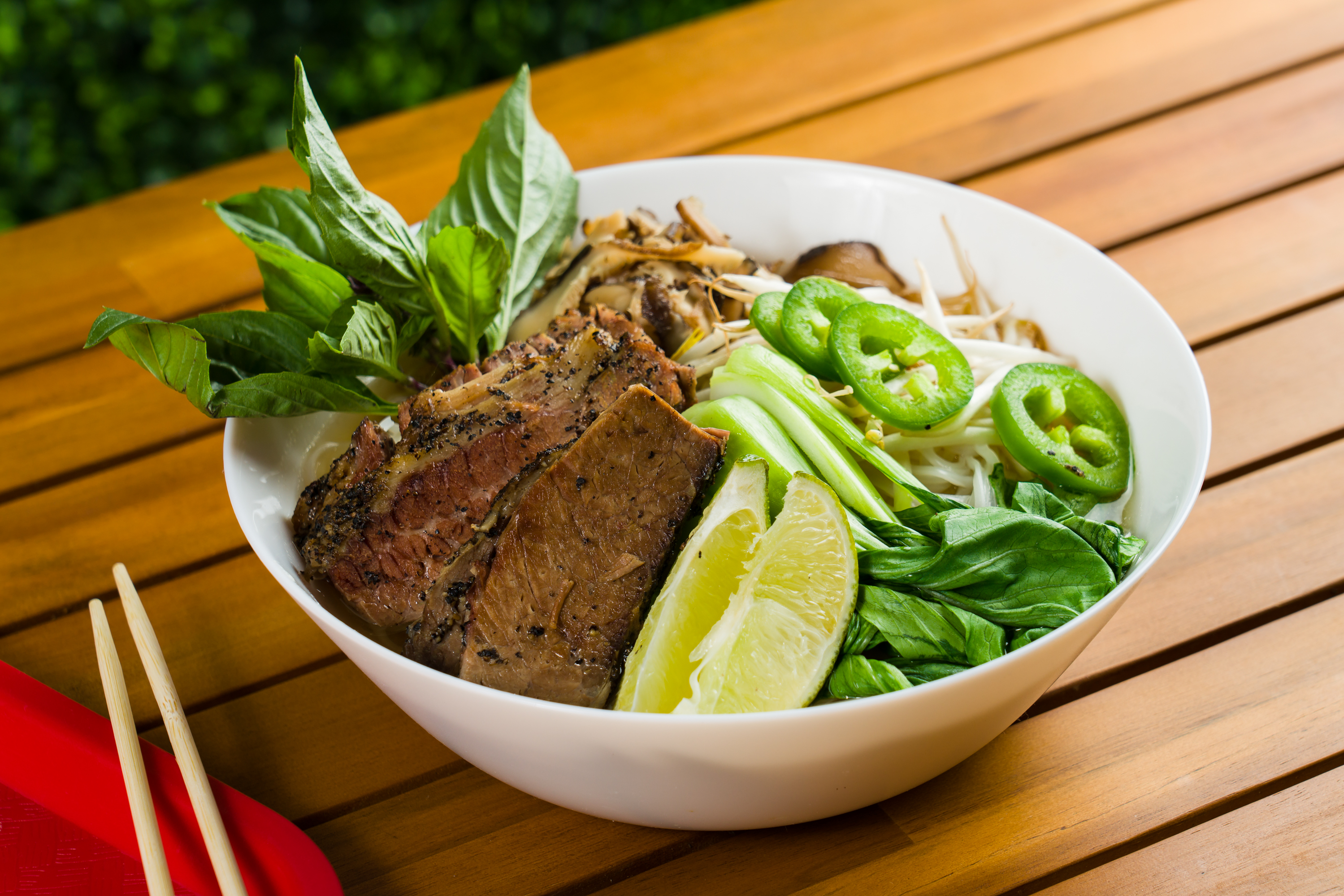 Order Smoked Brisket Pho food online from Lucy's Vietnamese Kitchen store, Brooklyn on bringmethat.com
