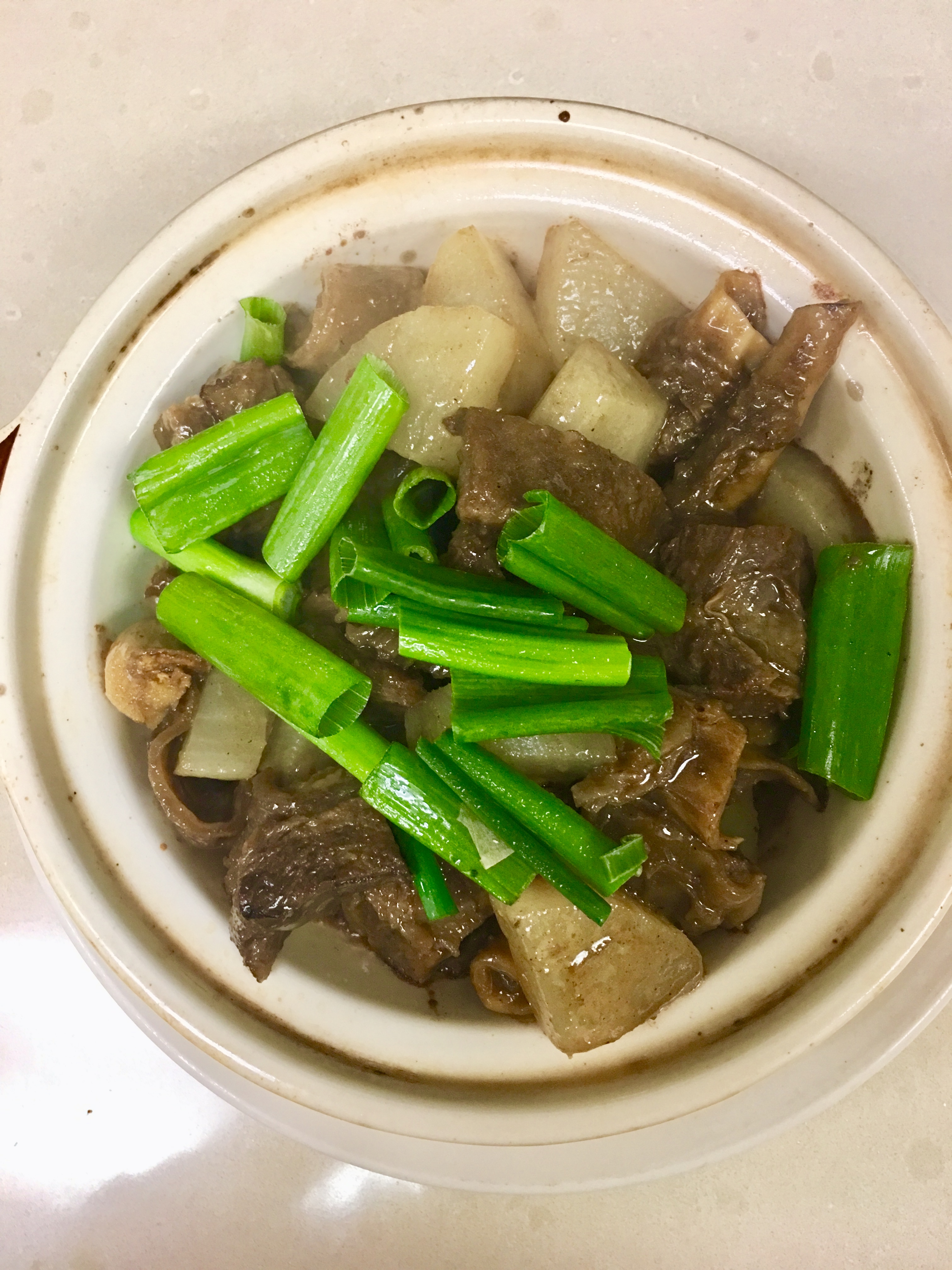 Order C31. Beef Stew with Radish food online from Rolling Cooking store, Springfield on bringmethat.com