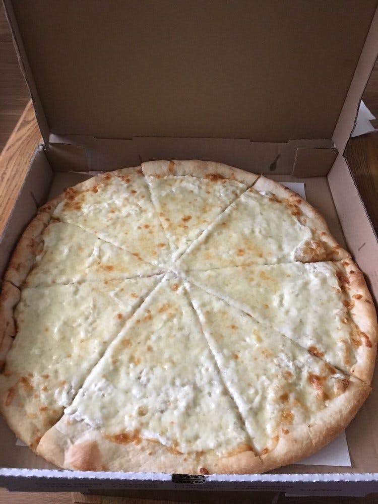 Order White Pizza - Medium 12" (6 Slices) food online from Anthony's Pizza II store, Easton on bringmethat.com