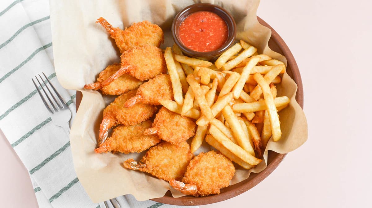 Order Crispy Shrimp Basket food online from MELTology store, Middle Island on bringmethat.com