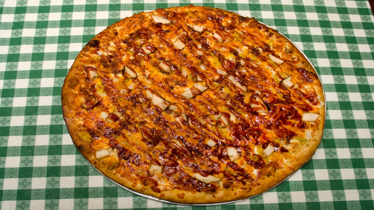 Order Sm 10" Bbq Chicken food online from Pizza Spot store, Plymouth on bringmethat.com
