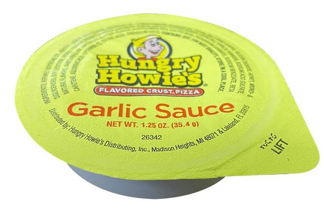 Order Garlic Butter Sauce food online from Hungry Howie's Pizza store, Palm Harbor on bringmethat.com