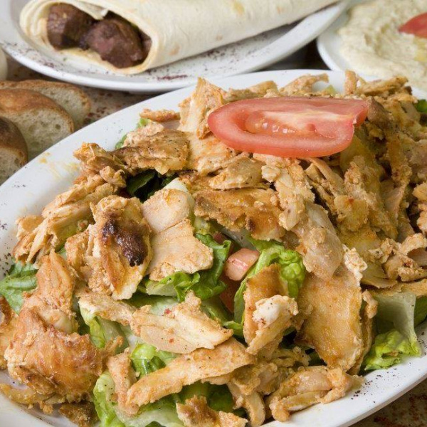 Order Chicken Salad food online from Falafel Town store, Antioch on bringmethat.com