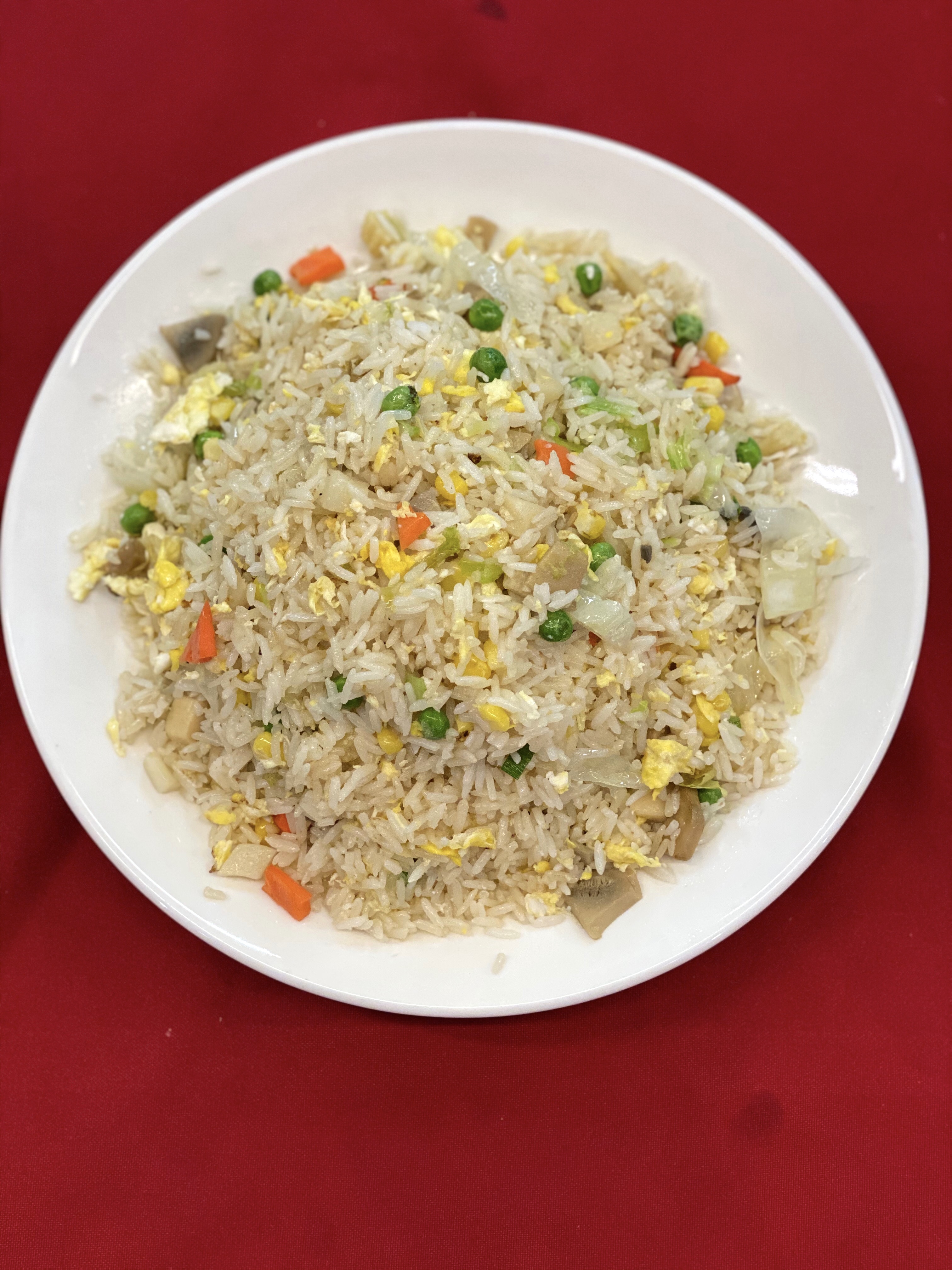 Order 105. Mixed Vegetable Fried Rice food online from Great Eastern Restaurant store, San Francisco on bringmethat.com