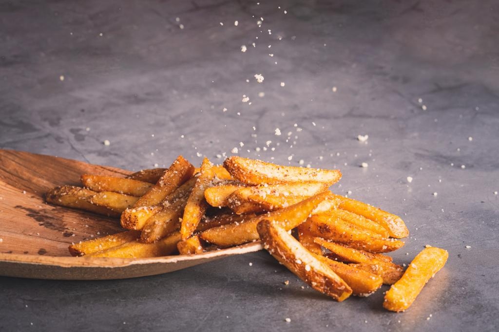 Order Masala French Fries food online from PIZZA KARMA store, Maple Grove on bringmethat.com