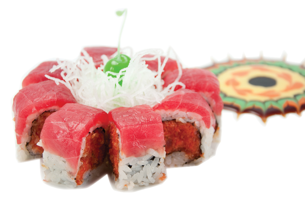 Order Crunchy Tuna Roll food online from Toro Sushi Bar store, Montclair on bringmethat.com