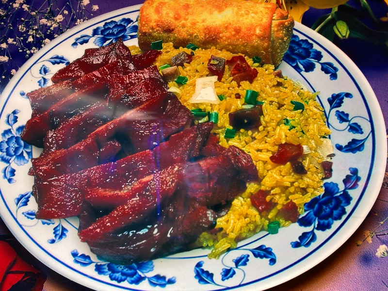 Order C11. BBQ Spare Ribs Combination Platter food online from AA Chinese Restaurant - Bronx store, Bronx on bringmethat.com