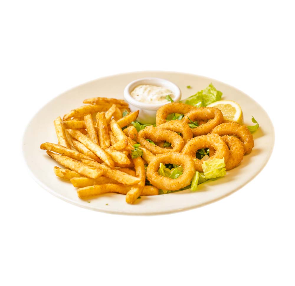 Order Calamari Plate food online from Firehouse Taverna store, Reseda on bringmethat.com