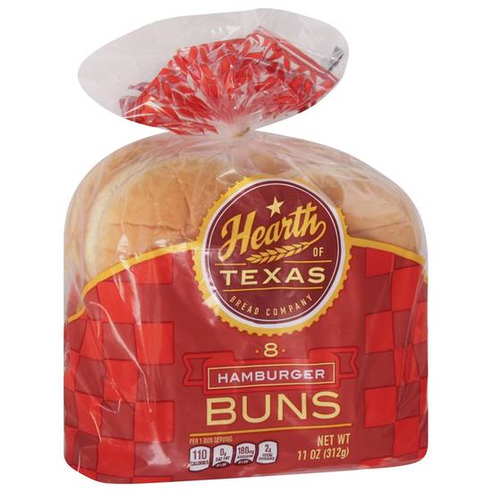 Order Hearth of Texas Bread Company · Hamburger Buns (8 buns) food online from United Supermarkets store, Plainview on bringmethat.com