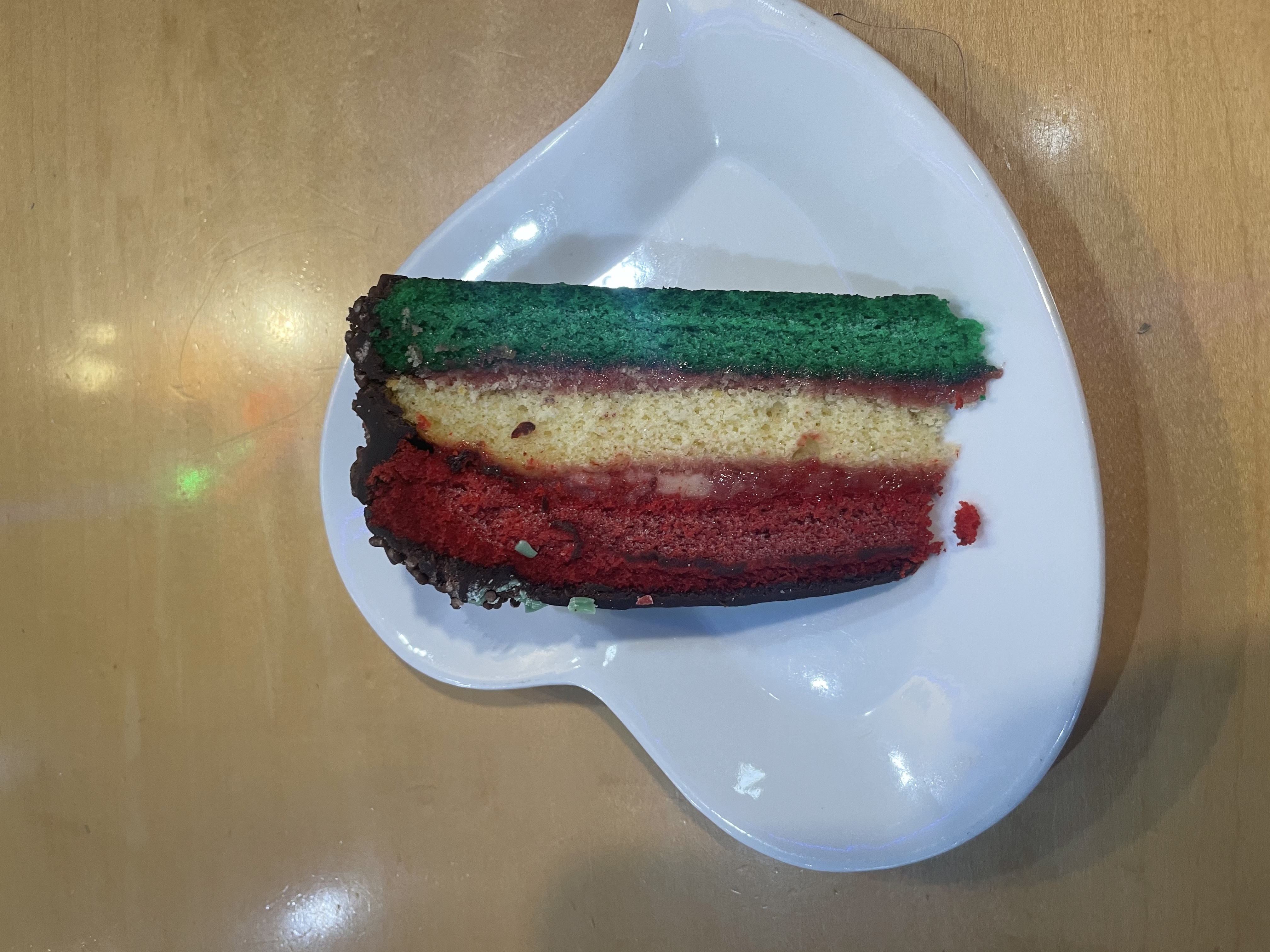 Order Italian Rainbow Cake  food online from Toozypatza Pizza store, Wilton on bringmethat.com