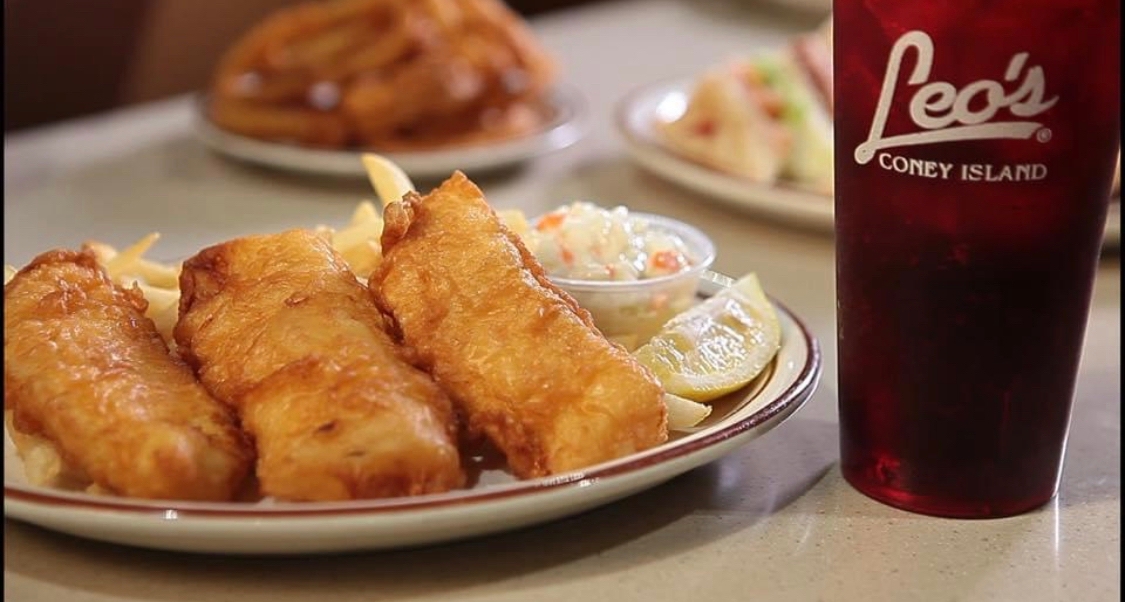 Order FISH & CHIPS food online from Leo Coney Island store, Dearborn on bringmethat.com