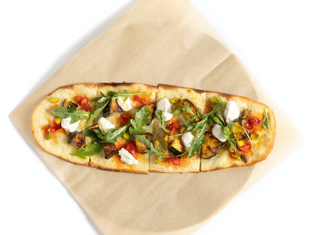 Order Roasted Acorn Squash Flatbread, V food online from True Food Kitchen store, King of Prussia on bringmethat.com