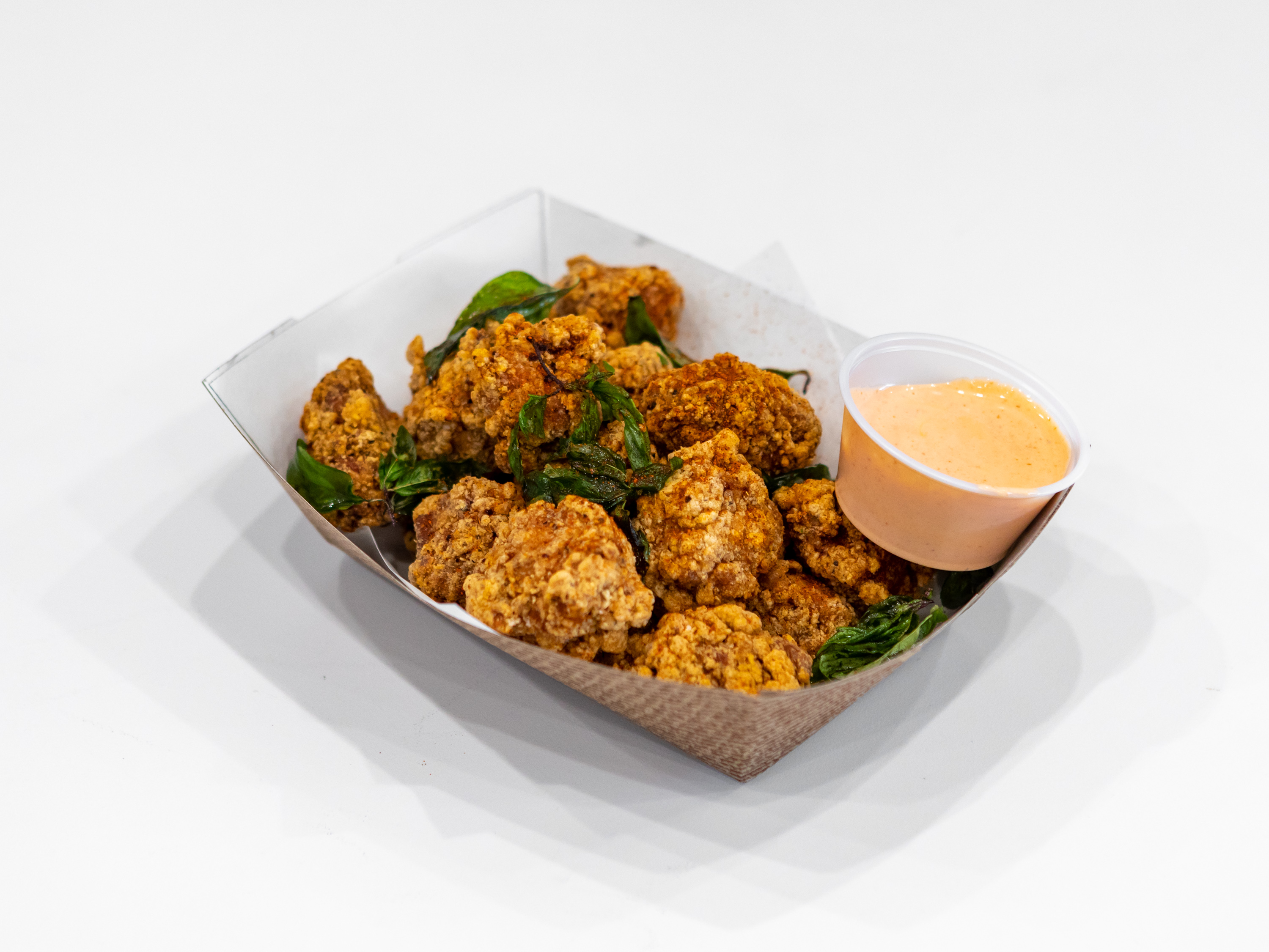 Order Basil Popcorn Chicken food online from Tea Lyfe store, Saratoga on bringmethat.com