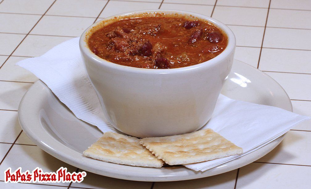 Order Chili food online from Papas Pizza Place store, Woodridge on bringmethat.com
