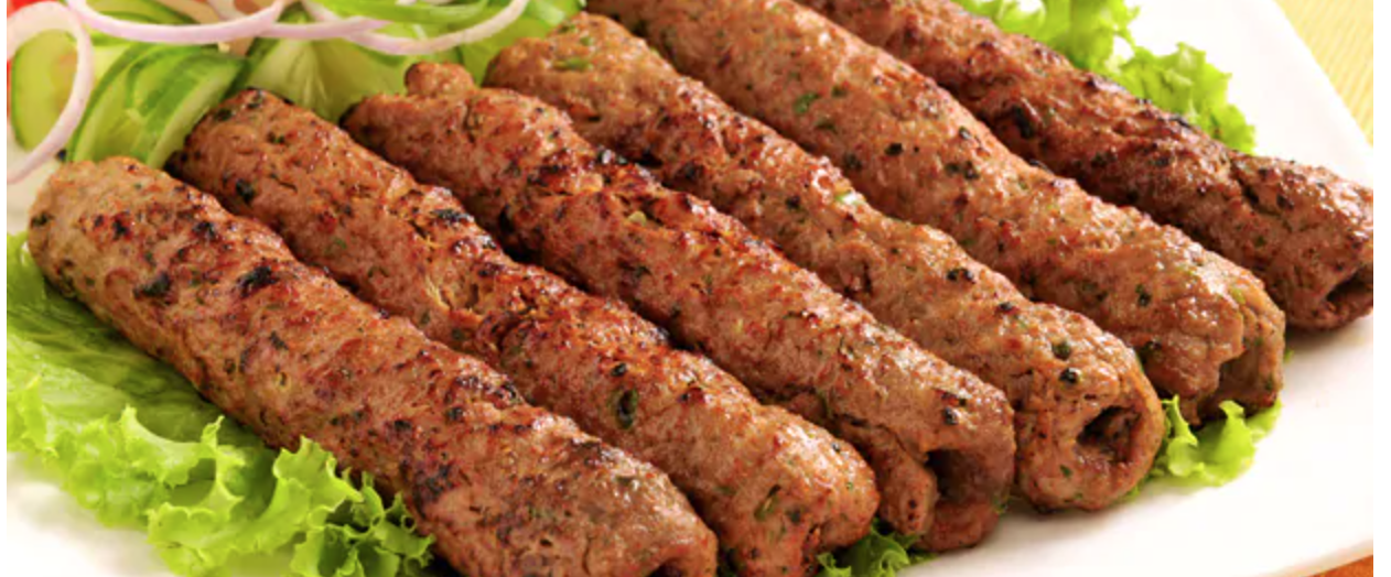 Order 39. Chicken Seekh Kebab (Appetizer) food online from India House store, Portland on bringmethat.com