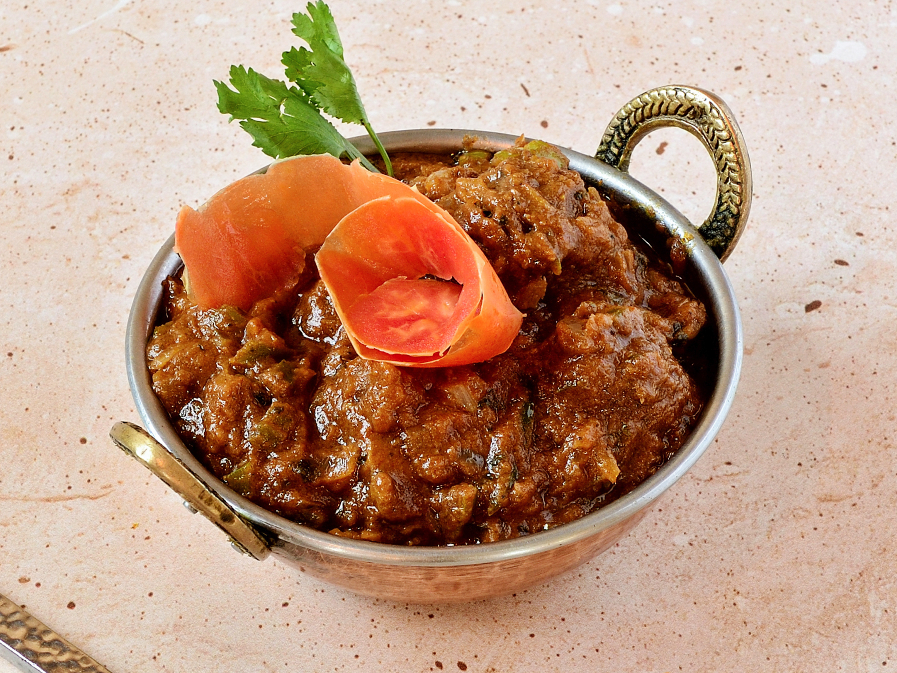 Order Lamb Bhuna food online from The Clay Oven Indian Restaurant store, Roxbury Township on bringmethat.com