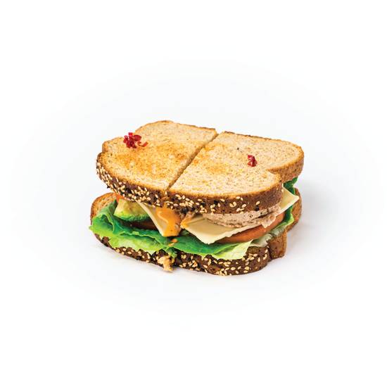 Order Whole Wheat Sandwich food online from Nevera Juice Bar store, Downey on bringmethat.com