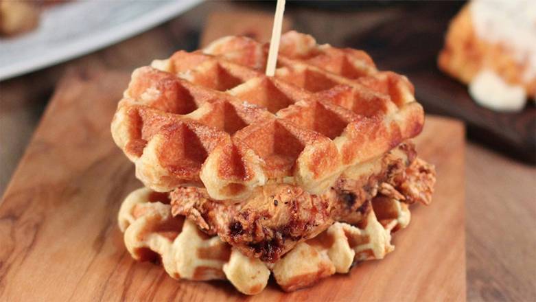 Order Chicken Wafflewich food online from Hickory Tavern store, Hickory on bringmethat.com