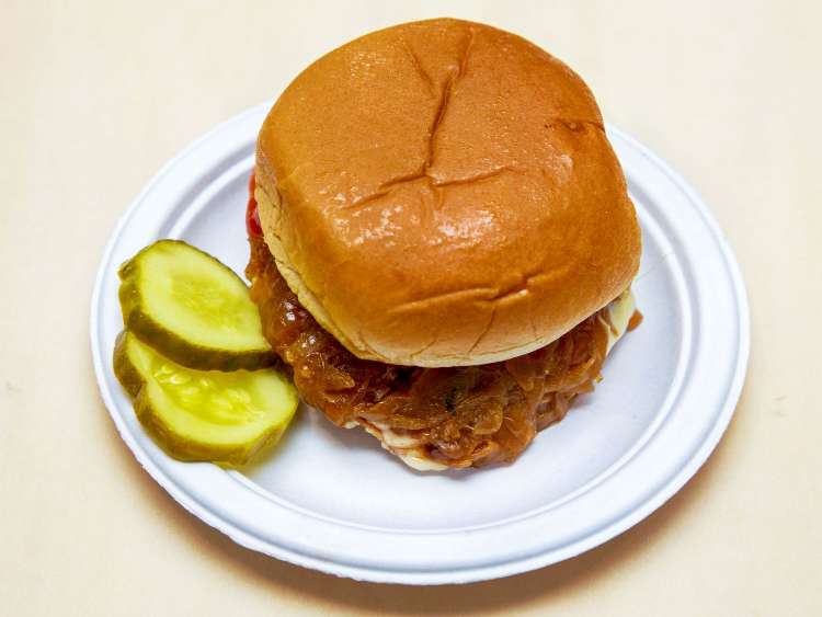 Order Cheeseburger food online from Ted's Fish Fry store, Clifton Park on bringmethat.com