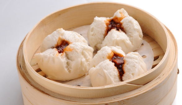 Order Steamed BBQ Pork Bun food online from Uncle Yips Seafood and Dim Sum store, Cincinnati on bringmethat.com