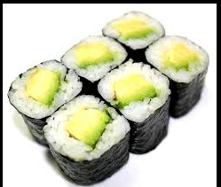 Order J91. Avocado Roll food online from Nagoya Sushi, Ramen, Chinese store, Medford on bringmethat.com
