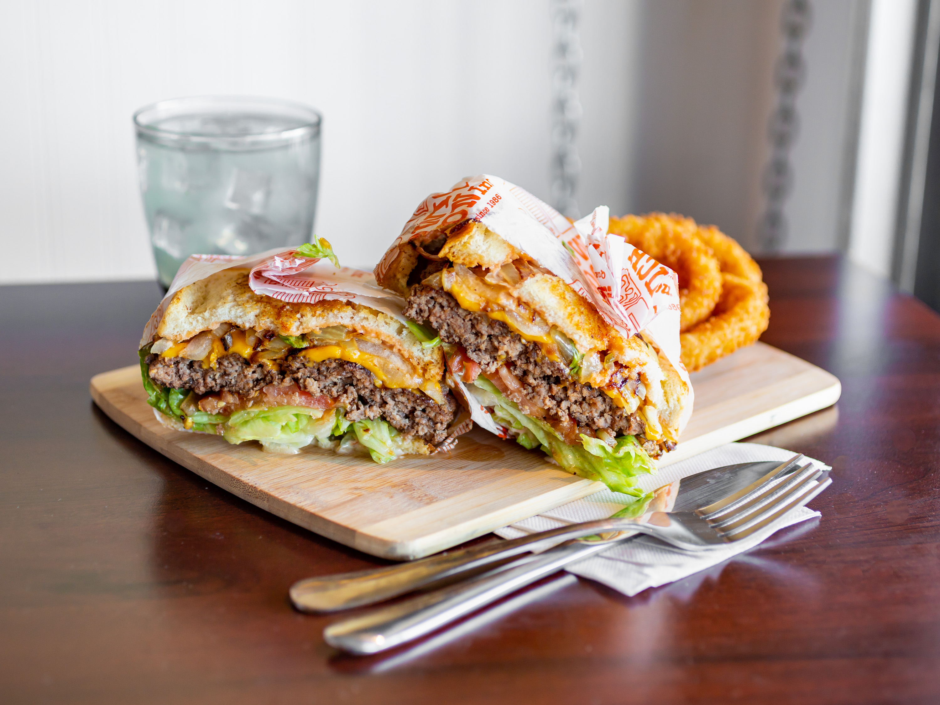 Order Saloon Frisco Burger Lunch food online from Sandwich Saloon store, San Pedro on bringmethat.com
