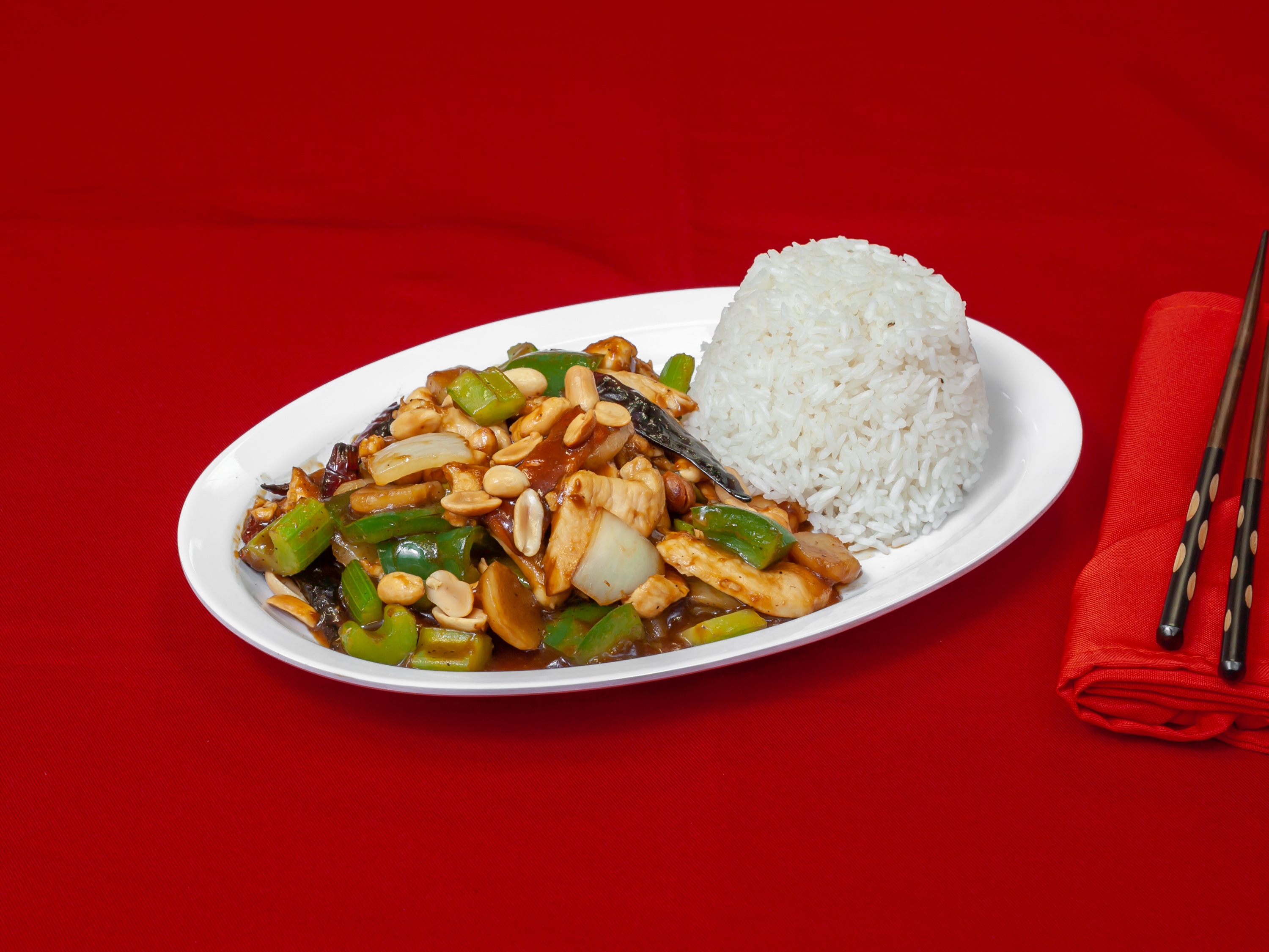Order Kung Pao Chicken food online from Silk Road store, Chicago on bringmethat.com