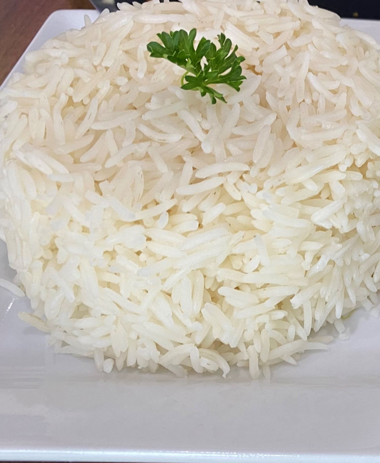 Order Steamed White Rice food online from Fusion Vibes Kitchen + Bar store, Richardson on bringmethat.com