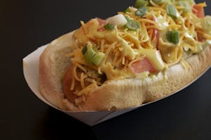 Order Vegetarian (Soy Dog) food online from Buldogis Gourmet Hot Dogs store, Las Vegas on bringmethat.com