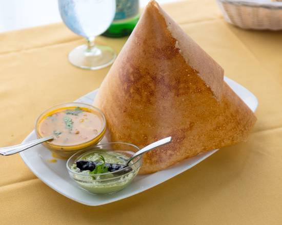Order Plain Dosa food online from Saffron Indian Kitchen store, Bala Cynwyd on bringmethat.com