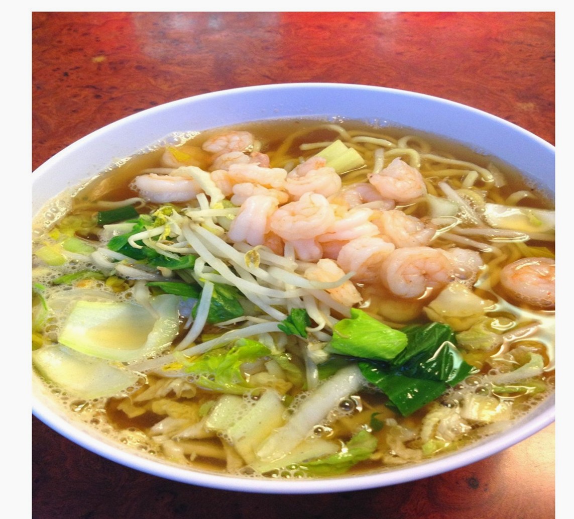 Order Shrimp Noodle Soup food online from Szechuan Express store, Pittsburgh on bringmethat.com