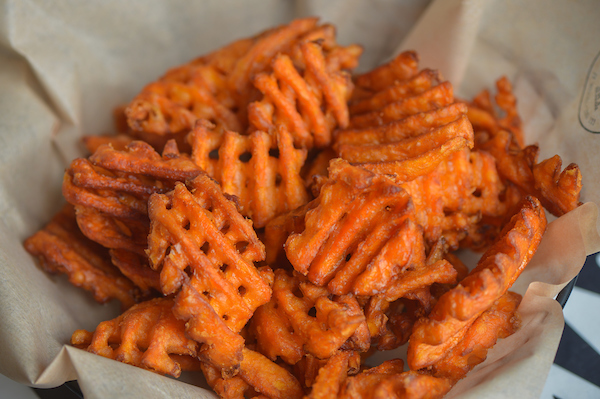 Order Sweet Potato Waffle Fries food online from The Maverick store, Tucson on bringmethat.com