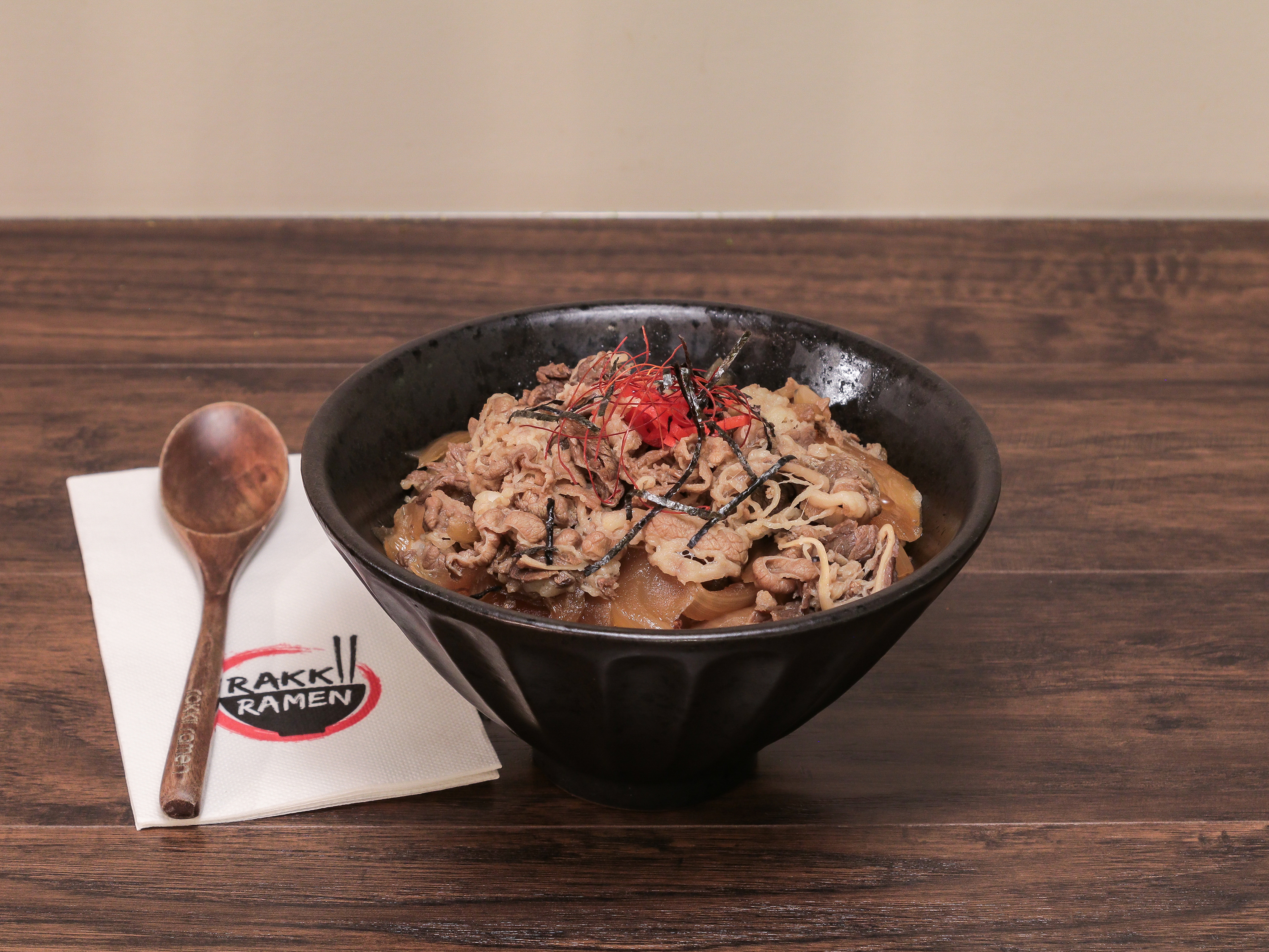 Order Sukiyaki Rice food online from Rakkii Ramen store, Doylestown on bringmethat.com