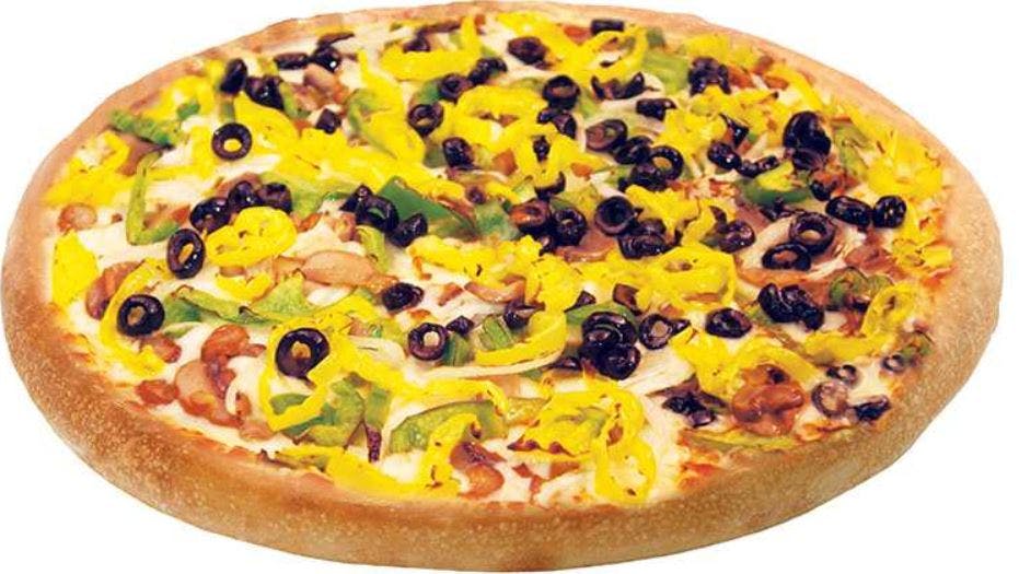 Order Veggie Pizza - Small 10" (6 Slices) food online from Happy Pizza store, Whitehall on bringmethat.com