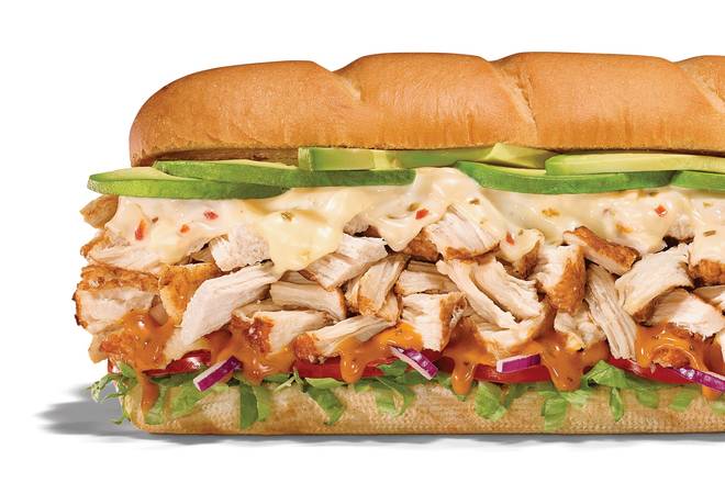 Order #7 The Sliced Avo MexiCali Footlong Pro (Double Protein) food online from Subway store, Irvine on bringmethat.com