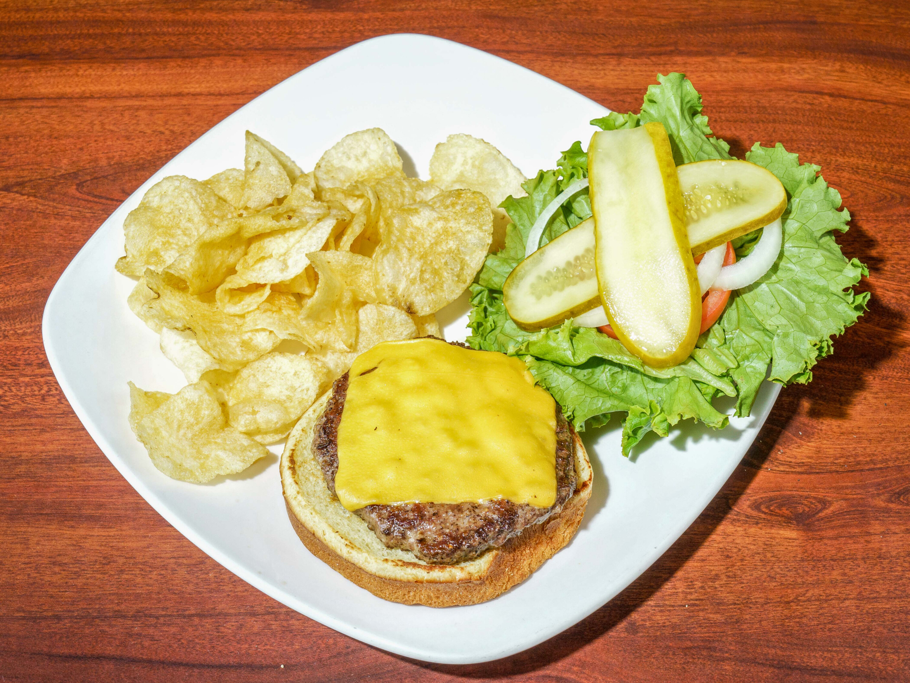 Order Bistro Burger food online from Bacon's Bistro and Cafe store, Hurst on bringmethat.com