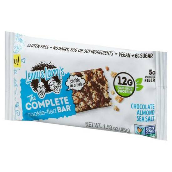 Order Lenny & Larry's Complete Cookie-fied Bar - Chocolate Almond Sea Salt food online from IV Deli Mart store, Goleta on bringmethat.com
