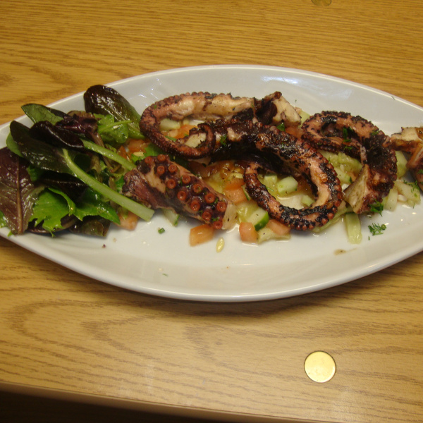 Order Grilled Octopus food online from Yummy Gyro store, Willston Park on bringmethat.com